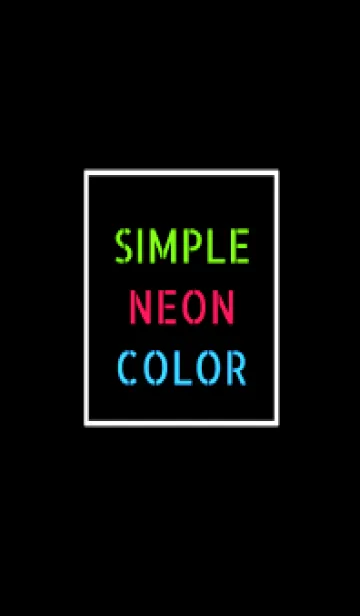 [LINE着せ替え] ネオン カラー アイコン 2の画像1