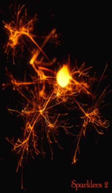 [LINE着せ替え] 線香花火 wabi-sabi 2の画像1