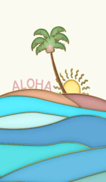 [LINE着せ替え] Enamel Pin Hawaiian Sea 21の画像1