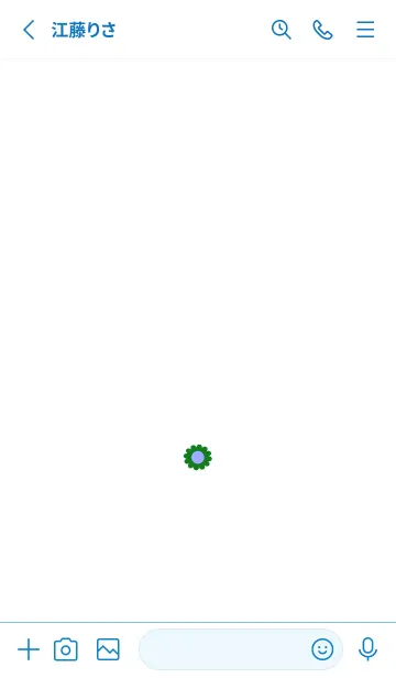 [LINE着せ替え] ミニ フラワー __46の画像2