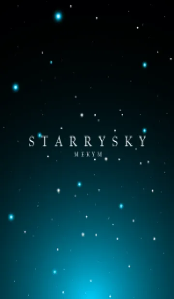 [LINE着せ替え] BLACK-STARRY SKY STAR 13の画像1