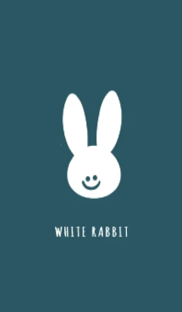 [LINE着せ替え] ホワイト ラビット 229の画像1