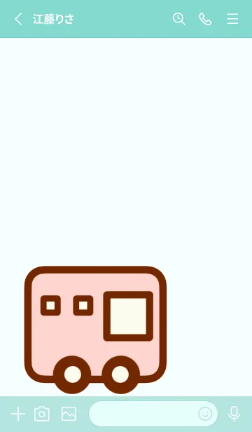 [LINE着せ替え] Little pastel town 12の画像2