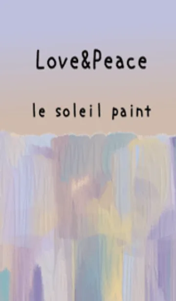 [LINE着せ替え] 油絵アート【le soleil paint 572】の画像1