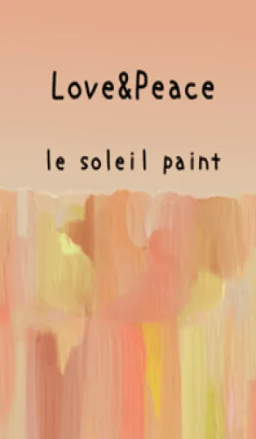 [LINE着せ替え] 油絵アート【le soleil paint 573】の画像1