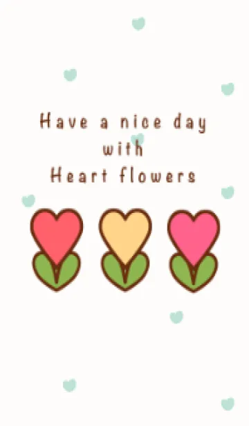 Lovely heart flowers 3の着せ替えメイン画像