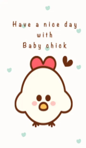 [LINE着せ替え] Lovely chicken & chicks 5の画像1