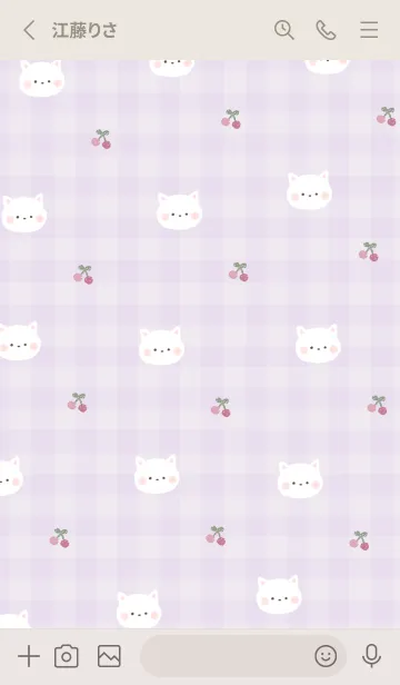 [LINE着せ替え] かわいいモノが大好き♪8の画像2