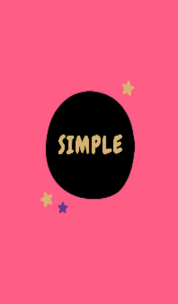 [LINE着せ替え] シンプル カラー スター 120の画像1