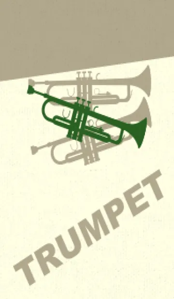 [LINE着せ替え] Trumpet CLR スプルースグリーンの画像1