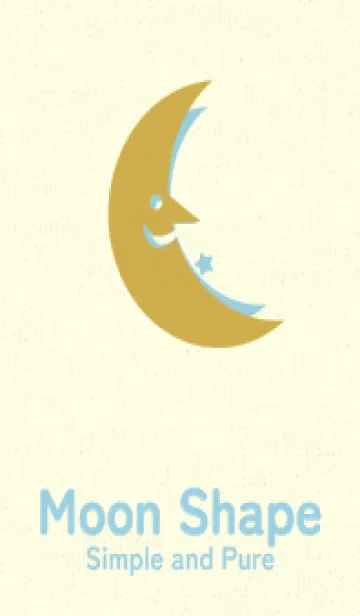 [LINE着せ替え] 月型の着せかえ 芥子色の画像1