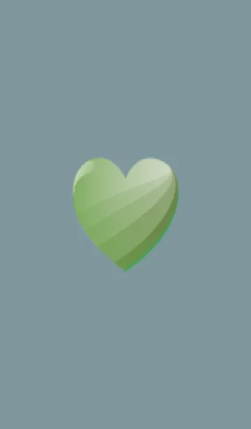 [LINE着せ替え] simple gradient heart 10の画像1