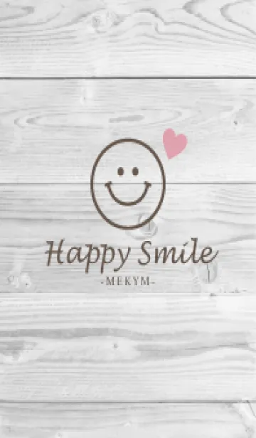 [LINE着せ替え] HAPPY SMILE HEART - MEKYM 12の画像1