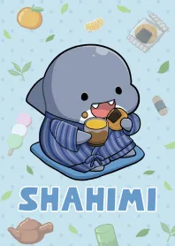 [LINE着せ替え] Shahimi Shark(take a break)の画像1