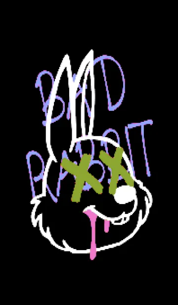 [LINE着せ替え] バッド ラビット 246の画像1