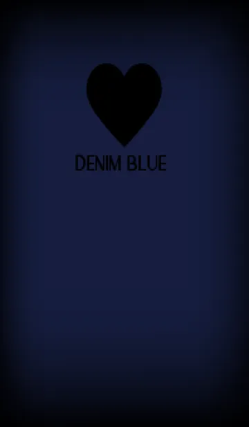 [LINE着せ替え] Black & Denim Blue Theme V5 (JP)の画像1