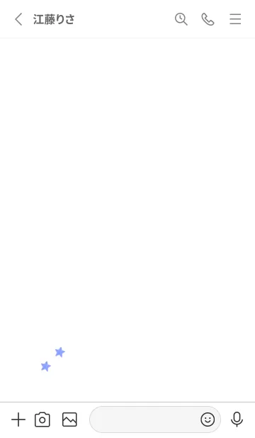 [LINE着せ替え] ねことお星さま(white4-07)の画像2