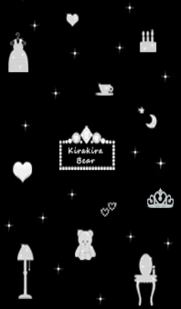 Gray♡kira bear01_1の着せ替えメイン画像