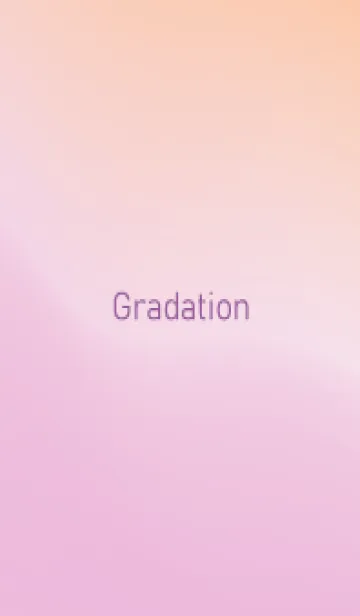 [LINE着せ替え] gradation-ORANGE&PINK-15の画像1