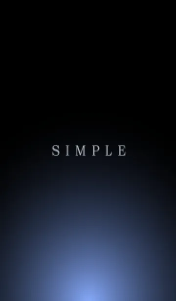 [LINE着せ替え] SIMPLE LIGHT -BLACK- 3の画像1