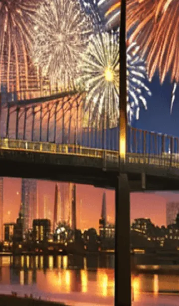 [LINE着せ替え] 夏夜のカケラ#IaC026。の画像1