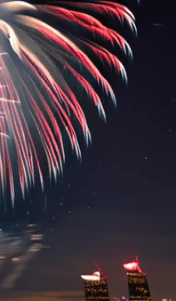 [LINE着せ替え] 夏夜のカケラ#IaA11。の画像1