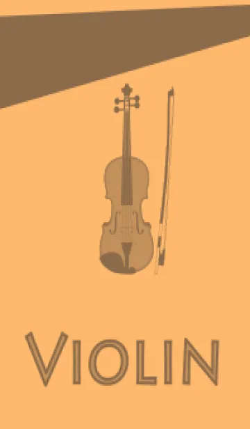 [LINE着せ替え] Violin CLR サンオレンジの画像1