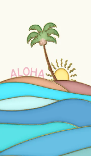 [LINE着せ替え] Enamel Pin Hawaiian Sea 27の画像1