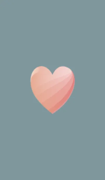 [LINE着せ替え] simple gradient heart 12の画像1