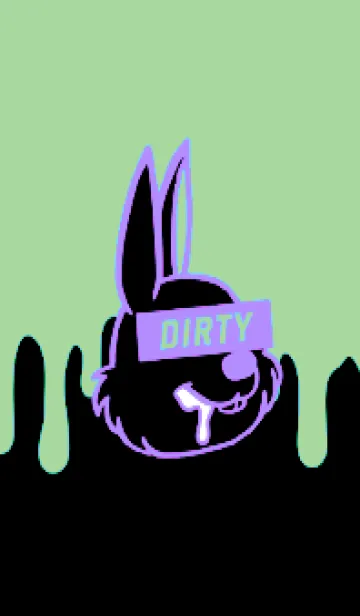 [LINE着せ替え] ダーティ ラビット 236の画像1