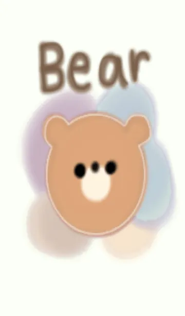 [LINE着せ替え] かわいい くまの画像1