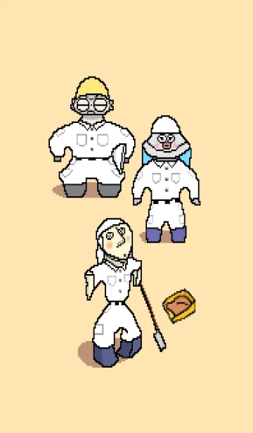 [LINE着せ替え] もし、土偶が作業員だったら…の画像1