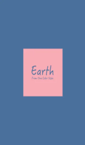 [LINE着せ替え] Earth / ミルキーネイビーピンク 2の画像1