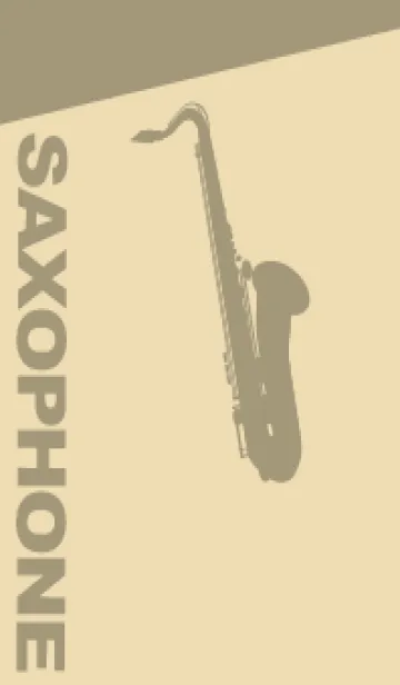 [LINE着せ替え] Saxophone CLR ベージュの画像1
