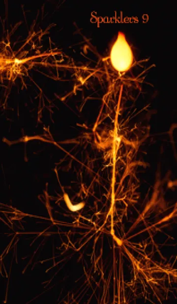 [LINE着せ替え] 線香花火 wabi-sabi 9の画像1