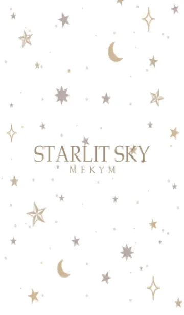 [LINE着せ替え] SIMPLE STARLIT SKY - MEKYM 14の画像1