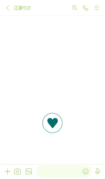 [LINE着せ替え] ミニ ハート♥41の画像2