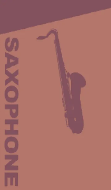 [LINE着せ替え] Saxophone CLR ブラウンゴールドの画像1