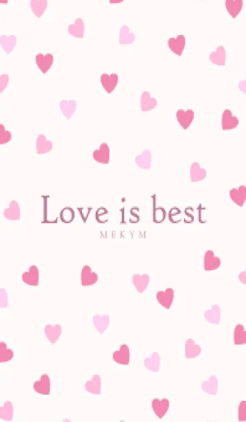 Love is best PINK-MEKYM 13の着せ替えメイン画像