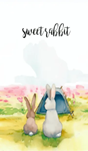 [LINE着せ替え] sweet rabbit-mingkiiの画像1