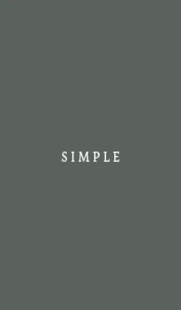 [LINE着せ替え] Deep green simpleの画像1