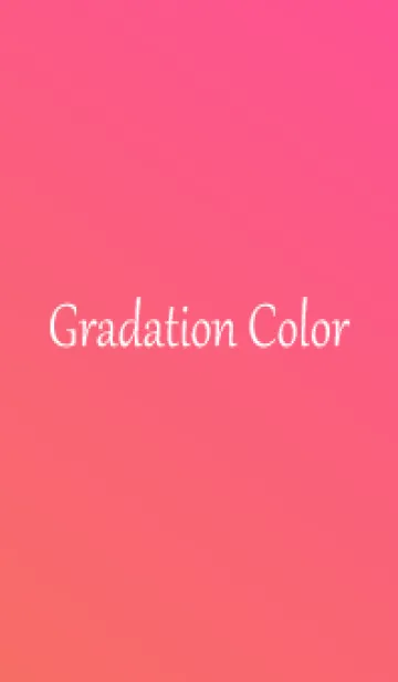 [LINE着せ替え] Gradation Color *Pink 6*の画像1