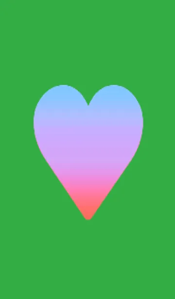 [LINE着せ替え] グラデーション ハート 7の画像1