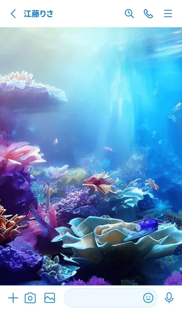 [LINE着せ替え] SEA WORLD-hisatoto-34の画像2