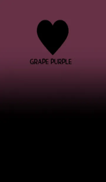 [LINE着せ替え] Black & Grape Purple Theme V.5 (JP)の画像1