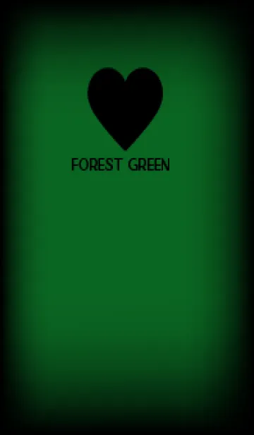 [LINE着せ替え] Black & Forest Green Theme V5 (JP)の画像1