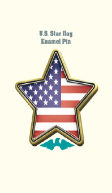 [LINE着せ替え] U.S. Star flag Enamel Pin 59の画像1