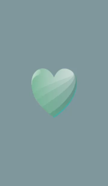 [LINE着せ替え] simple gradient heart 13の画像1