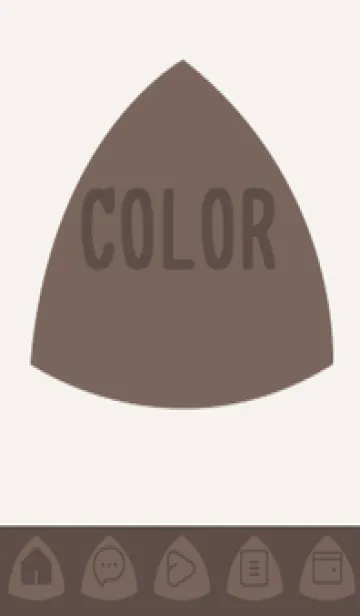 [LINE着せ替え] beige color L36の画像1