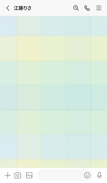 [LINE着せ替え] くすみチェック柄29の画像2